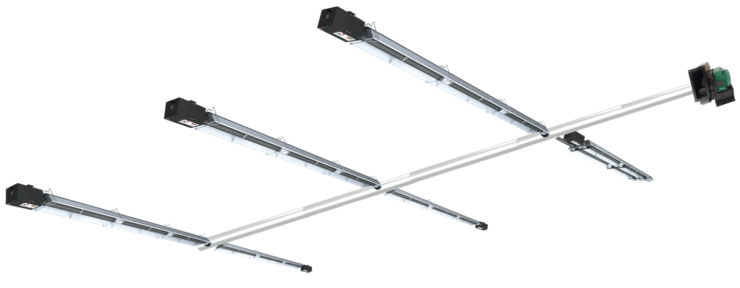 Multi-Burner Herringbone System